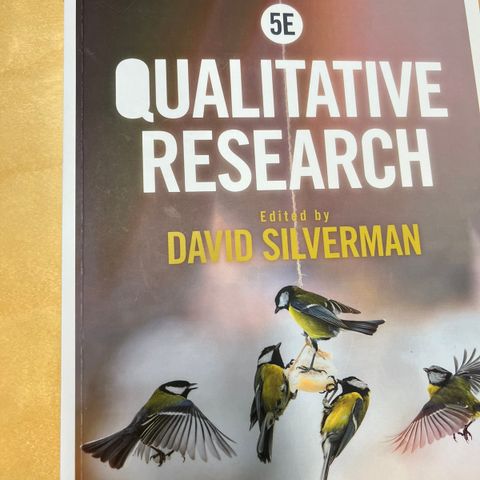 Qualitative research & hvordan bruke teori