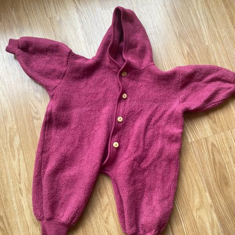 Nøstebarn babydress i ullfleece