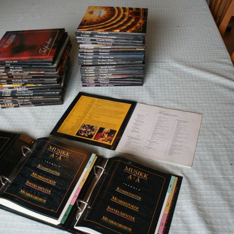 35 CD med klassisk musikk