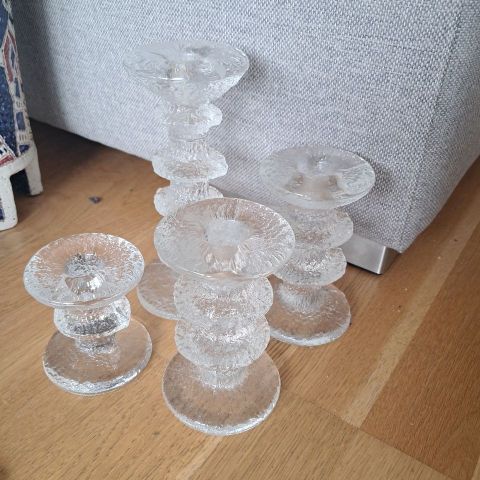 4 stk Festivo - Iittala lysestaker