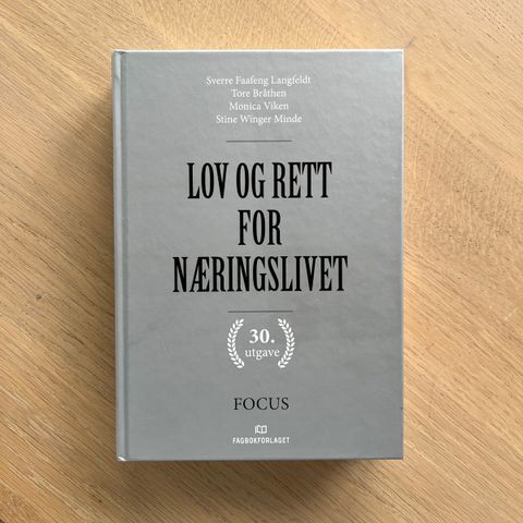 Lov og rett for næringslivet