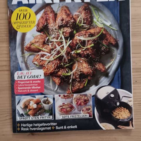 De beste oppskriftene for airfryer.