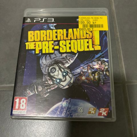 Borderlands 3 The Pre-Sequel til Playstation 3