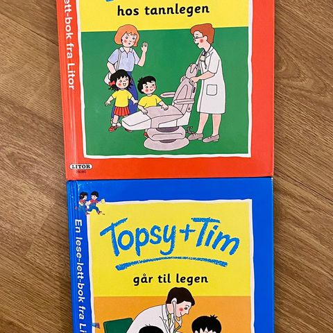 Barnebok ~ TOPSY + TIM bøker