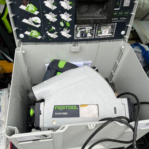 Festool ts55 febq plus og 1 stk skinne