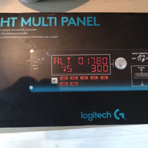 Logitech G Saitek Multi Panel til flysimulator