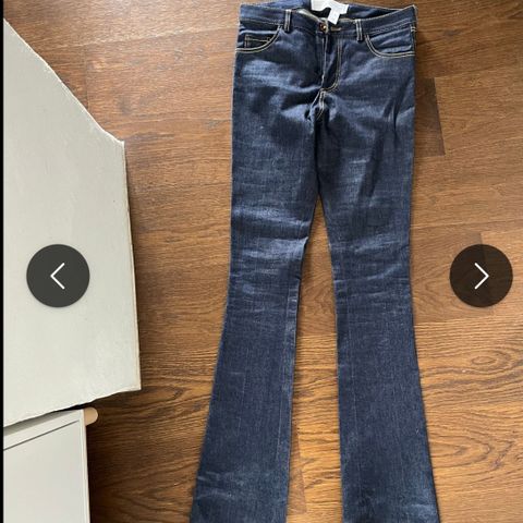 Jeans, olabukser med sleng Victoria Beckham str 28