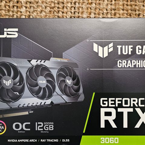 💯Asus GeForce RTX 3060 TUF Gaming OC