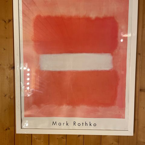 Poster av Mark Rothko.