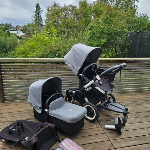 Bugaboo donkey søskenvogn