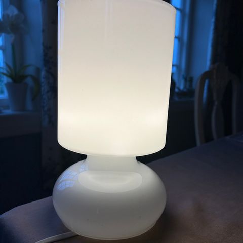 Vintage ikea bordlampe LYKTA, sopplampe