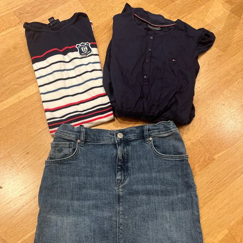 Klespakke Tommy Hilfiger og Gant str 10-12 år