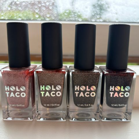 Holo taco neglelakker: Barista collection 4 av 5 lakker