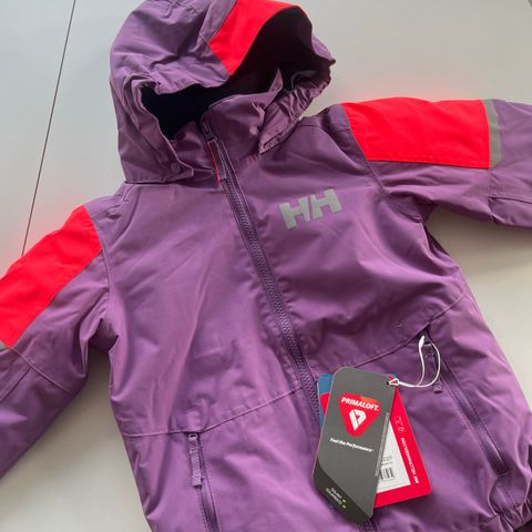 Primaloft vinterjakke fra Helly Hansen str 122, Rider isolert jakke.