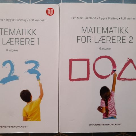 Matematikk for lærere 1 og 2