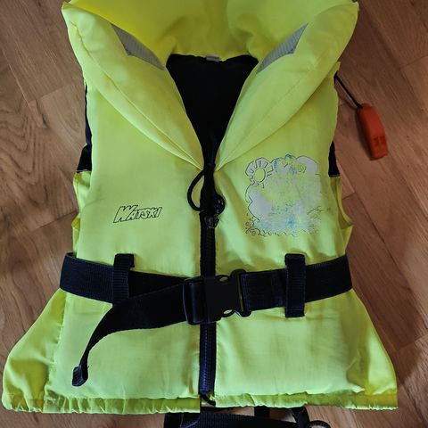 Redningsvest gul 15-30 kg