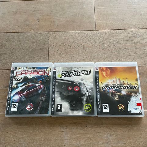 Need for speed - Prostreet, Carbon & Undercover