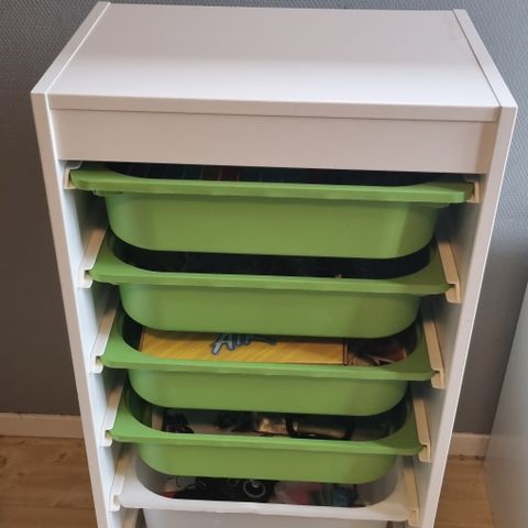 Ikea trofast hylle m/oppbevaring