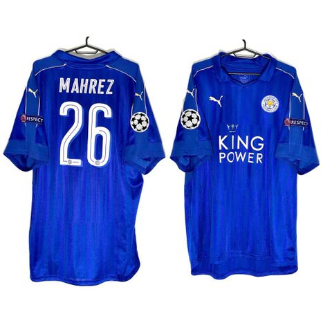 Autentisk Mahrez Leicester XXXL (3XL) 2016-2017 Drakt