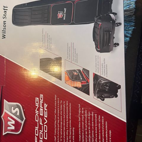 Golfbag reise. Wilson staff