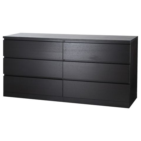 2x MALM Kommoder