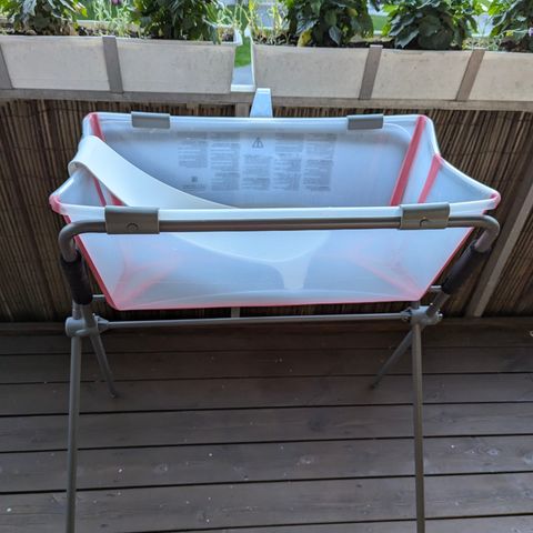 Stokke Flexibath m/stand og nyfødtinnlegg