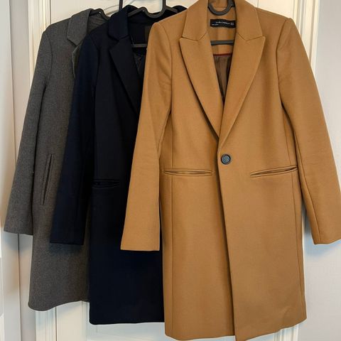 Jakke/coat fra Zara and Mango