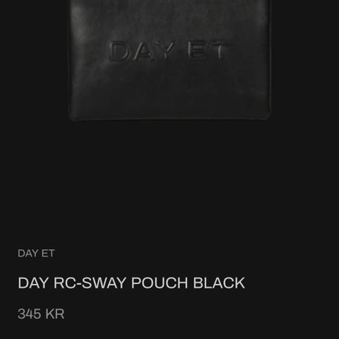 Day et pouch - ubrukt