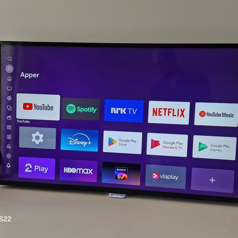 Philips Android tv størrelse 40"