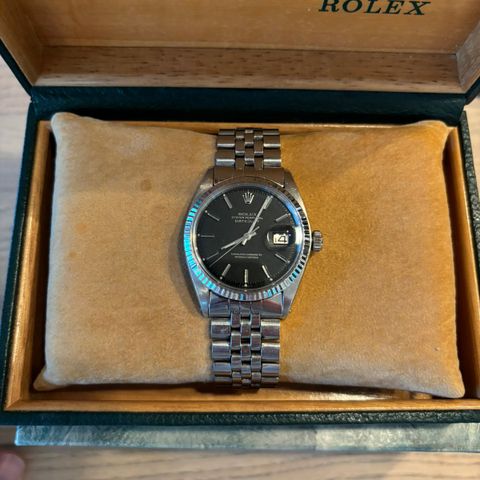 Rolex Datejust 36 - 1972 modell (ref. 1601)