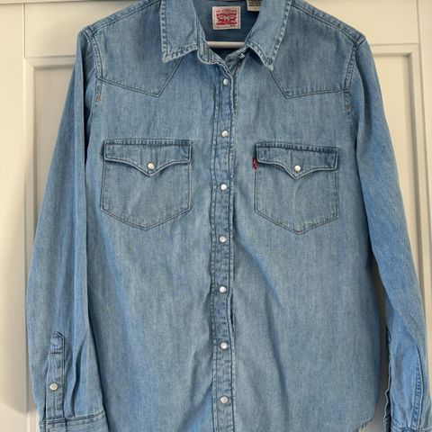 Fin Levis denim skjorte