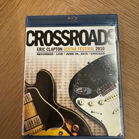 Crossroads Eric Clapton Guitar Festival 2010 Blu Ray Uåpnet