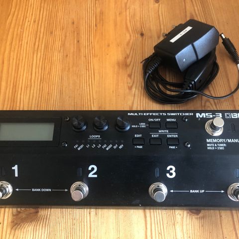 Boss MS-3 (Multieffekt+switcher)