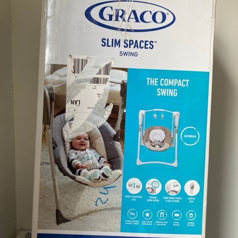 Graco slim spaces swing