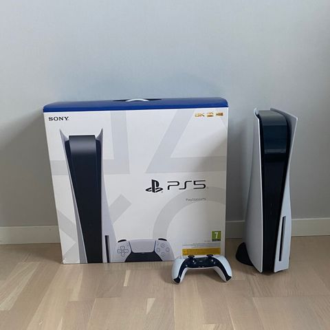 PS5 disc versjon+samsung odyssey g5 skjerm