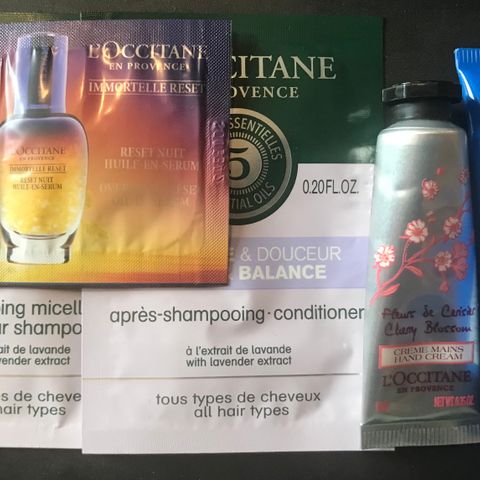 Samples/travel size *Sensai, Clarins, Lancome, Biotherm ++*