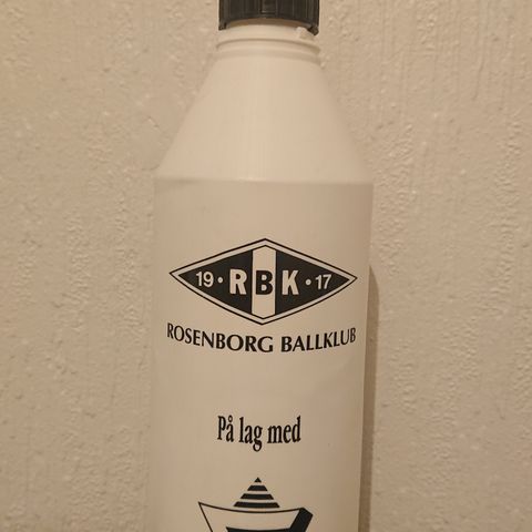 Gammel vintage RBK / Rosenborg drikkeflaske