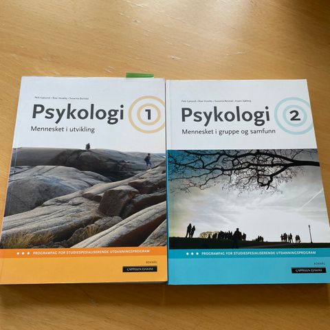 psykologi 1 og 2