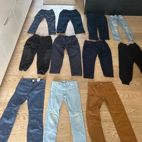 Zara, Fleece og jeans 134/140