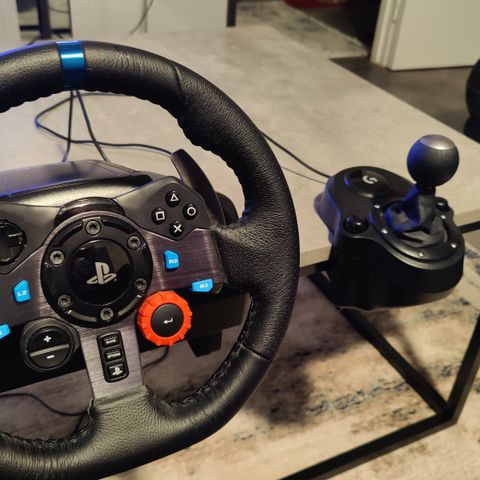 Logitech G29 Racingpakke PS3/PS4/PS5/PC