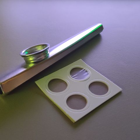 Kazoo i Aluminium.