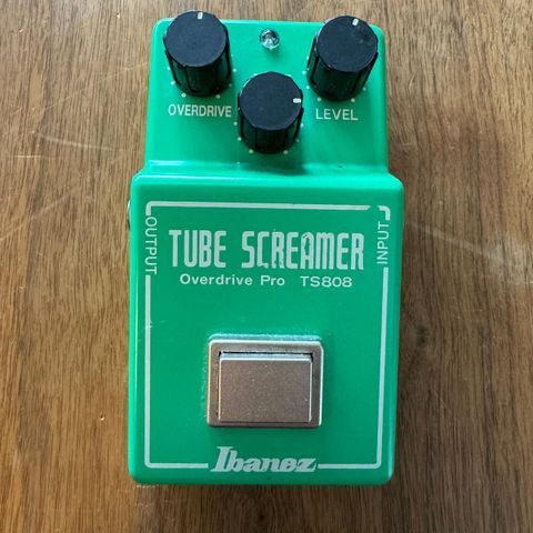 Ibanez TS808 Tube Screamer m/strømkabel