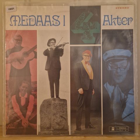 19021 Medaas, Ivar & Kari + Dizzie Tunes - Medaas I 4 Akter - LP