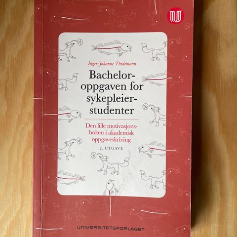 Bacheloroppgaven for sykepleiestudenter 2. utg