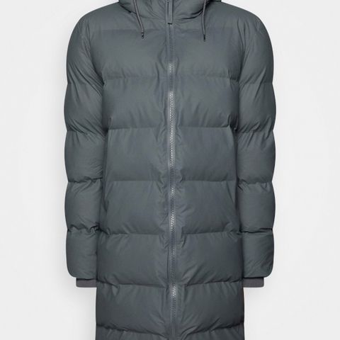 RAINS LONG PUFFER JACKET (M/L)