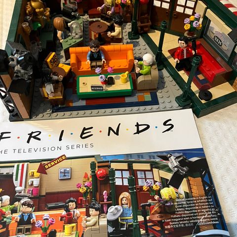 Utgått Central Perk lego