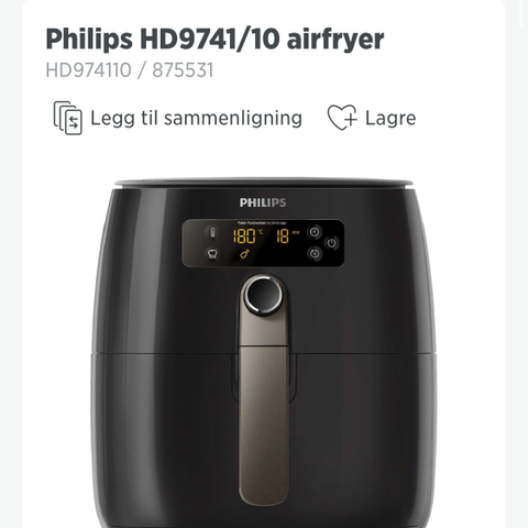 Phillips airfryer