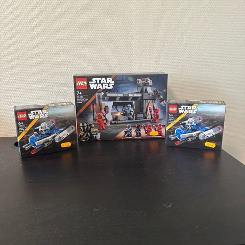 LEGO Star Wars UÅPNET (75386 og 75391)