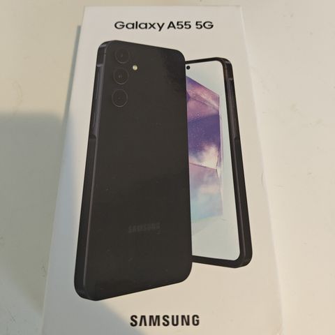 Ny uåpnet Samsung Galaxy A55