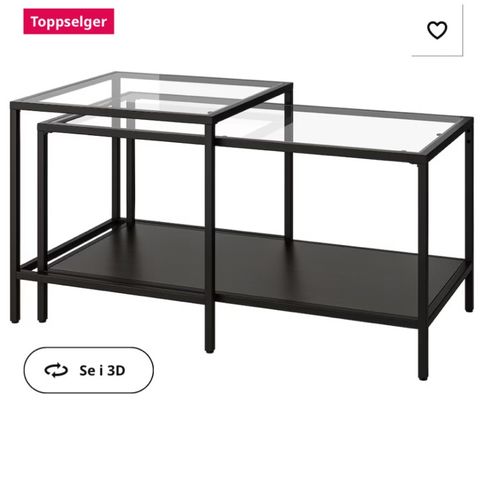 300kr stuebord Vittsjö Ikea